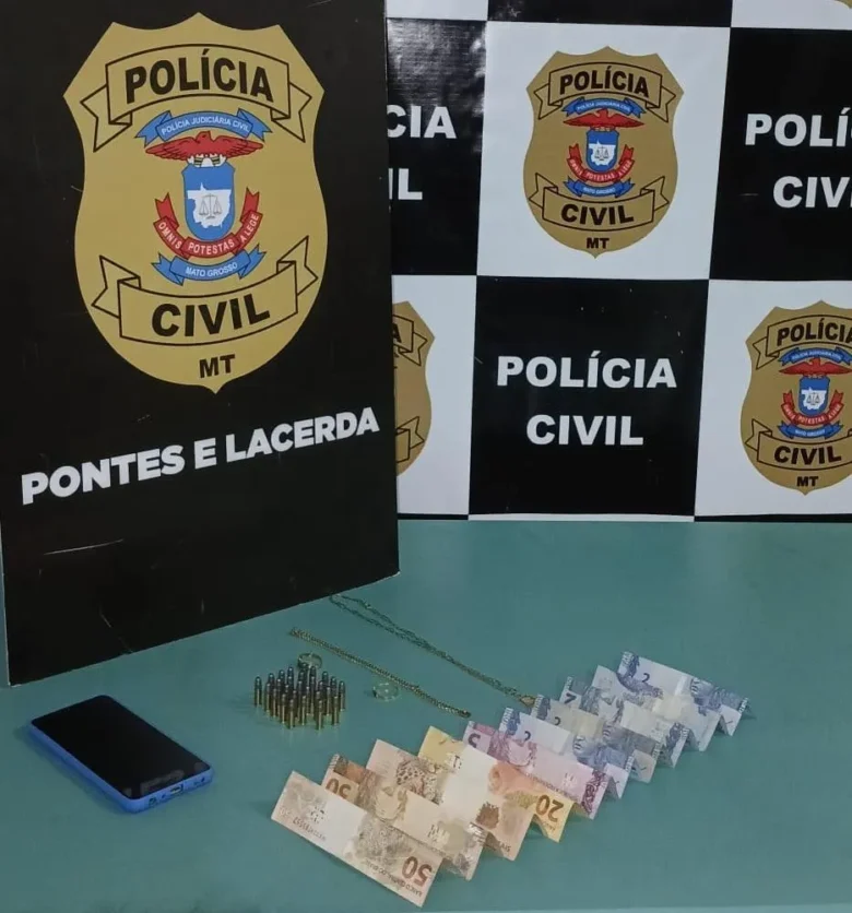 Polícia Civil prende jovem por roubo e furto em Pontes e Lacerda