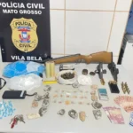 Suspeito de homicídio do radialista Léo Coutinho é preso com armas e drogas