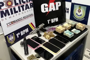 Polícia apreende armas e prende dois homens por tentativa de feminicídio