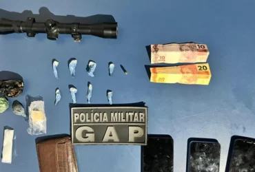 Polícia Militar prende quadrilha por tráfico de drogas em São José dos Quatro Marcos