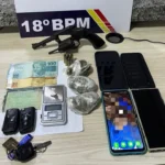 Polícia Militar prende quatro suspeitos com drogas e arma em Pontes e Lacerda (MT)