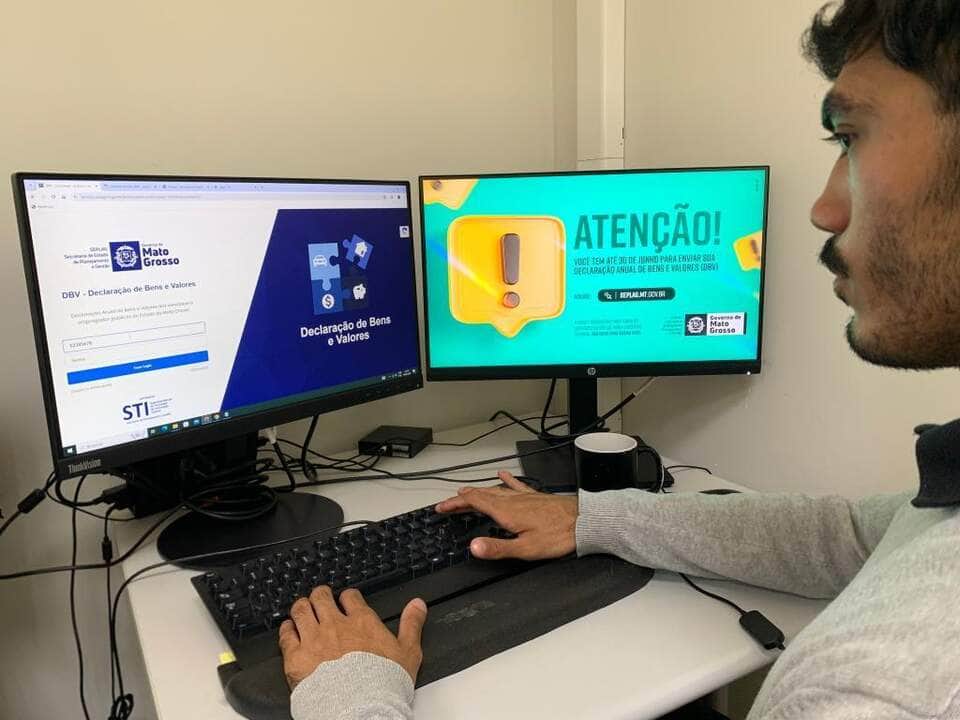 Prazo final para declaracao de bens de servidores em Mato Grosso e segunda feira 30