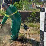 Prefeitura intensifica acoes de limpeza e manutencao nos cemiterios de Varzea Grande