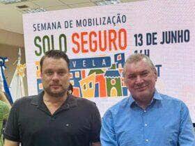 Representantes de Sorriso participam de evento hibrido sobre regularizacao fundiaria