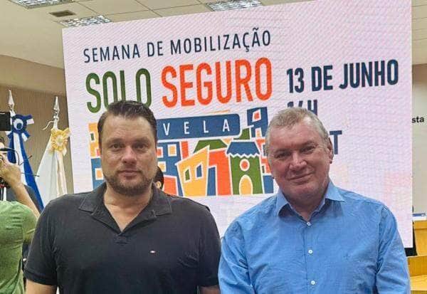 Representantes de Sorriso participam de evento hibrido sobre regularizacao fundiaria