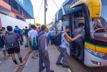 Rondonopolis embarca delegacao para fase regional dos Jogos Escolares Mato Grossenses