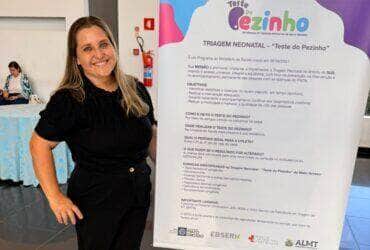 Saude de Sinop e destaque na realizacao da triagem neonatal e recebe premiacao estadual
