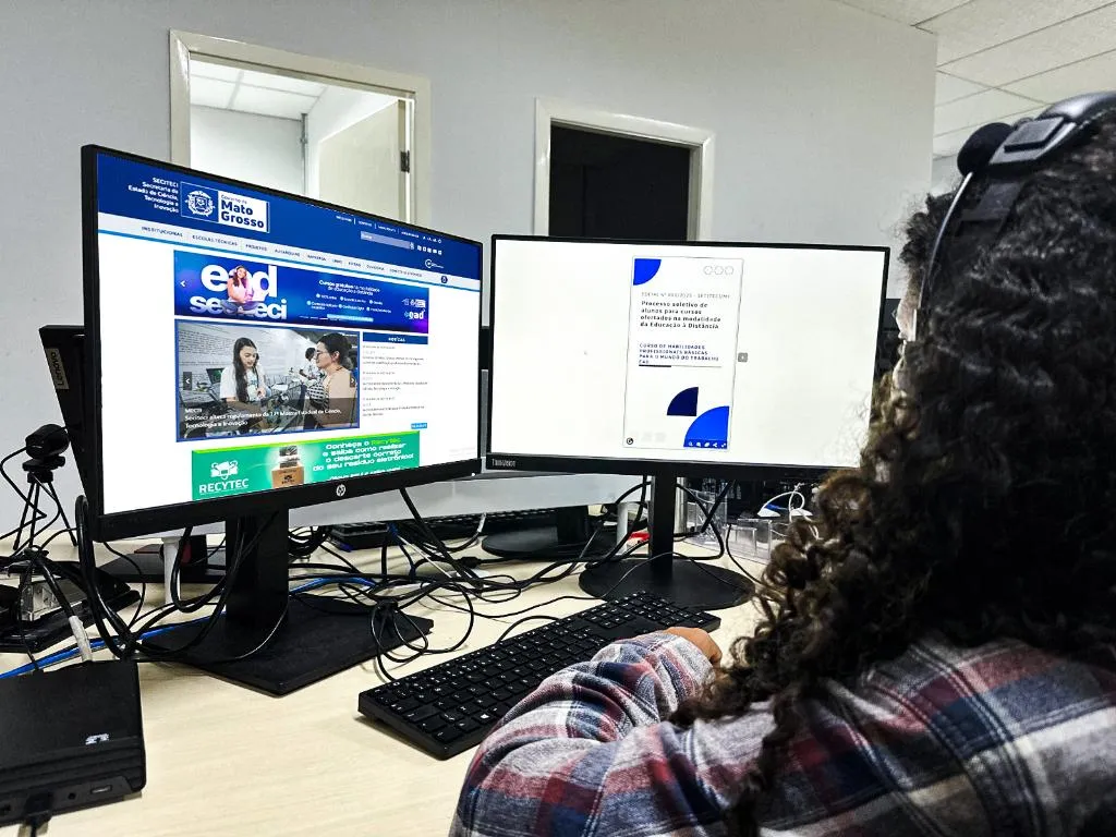 Inscrições prorrogadas para cursos técnicos com 1.160 vagas em Mato Grosso
