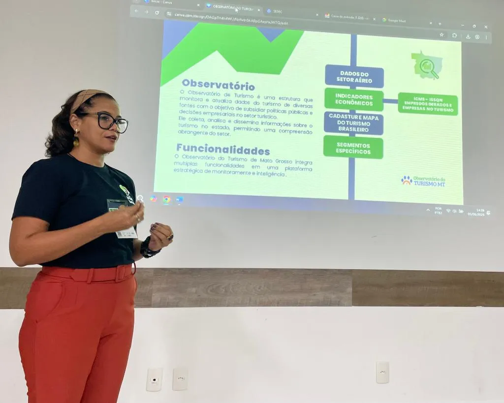 Sedec apresenta plataforma aérea com dados detalhados sobre turismo