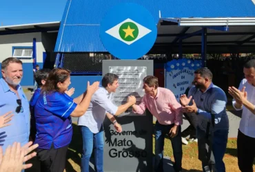 Nova quadra poliesportiva transforma rotina de alunos em Tangará da Serra