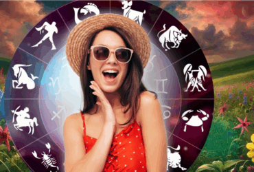 Signos do zodíaco, mulher feliz