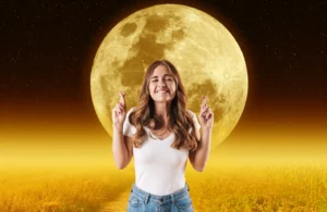 Qual dos signos do zodíaco terá sorte no fim de semana - 28 a 29 de junho 76 Um dia de sorte, mulher comemorando