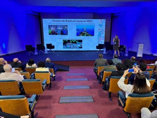 Vice prefeito participa da abertura da FIT Pantanal 2025 e destaca potencial turistico de Sorriso