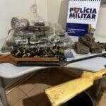 Operação de inteligência do 7º Comando Regional apreende mais de 25 kg de entorpecentes, armas de fogo e materiais para o tráfico
