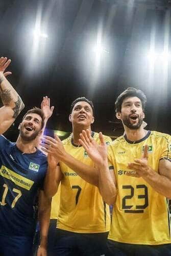 seleção brasileira masculina, vôlei, Brasil, vitória, Eslovênia, Liga das Nações 2025