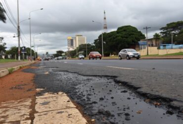 Óleo causa acidente com motociclista em Mato Grosso