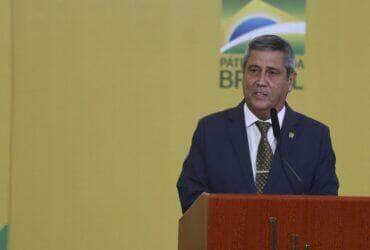 O ministro da Defesa, Walter Braga Netto, participa da cerimônia de Lançamento de Novas Entregas do Programa Renda e Oportunidade