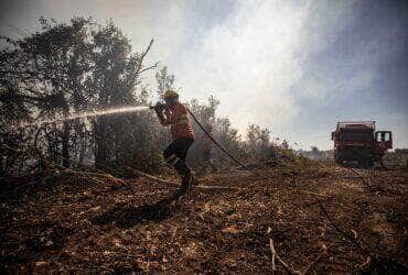 queimada bombeiro combate