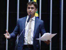 Brasília (DF) - O deputados, Nikolas Ferreira (PL - MG), discursa na tribuna da Camara dos Deputados durante sessāo deliberativa
 Foto: Pablo Valadares/Câmara dos Deputados