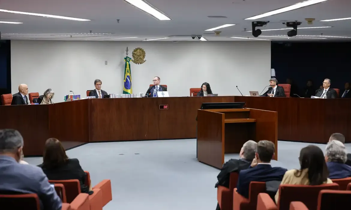 Brasília (DF), 22/04/2025 - Sessão de julgamento da denúncia sobre o núcleo 2 da PET 12.100. Foto: Antonio Augusto/STF