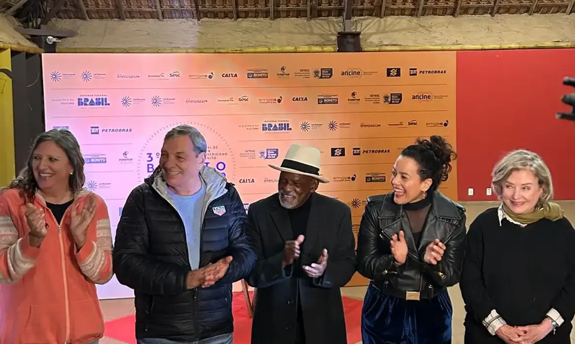 Inauguração da calçada da fama de Bonito (MS)