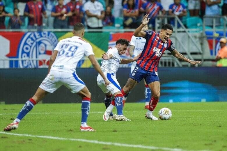 Fortaleza x RB Bragantino: onde assistir, escalações e tudo sobre o duelo da Série A. Imagem: Rafael Ribeiro/EC Bahia