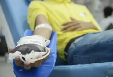 Campanha de doação de sangue no Instituto Estadual de Hematologia do Rio de Janeiro - Hemorio