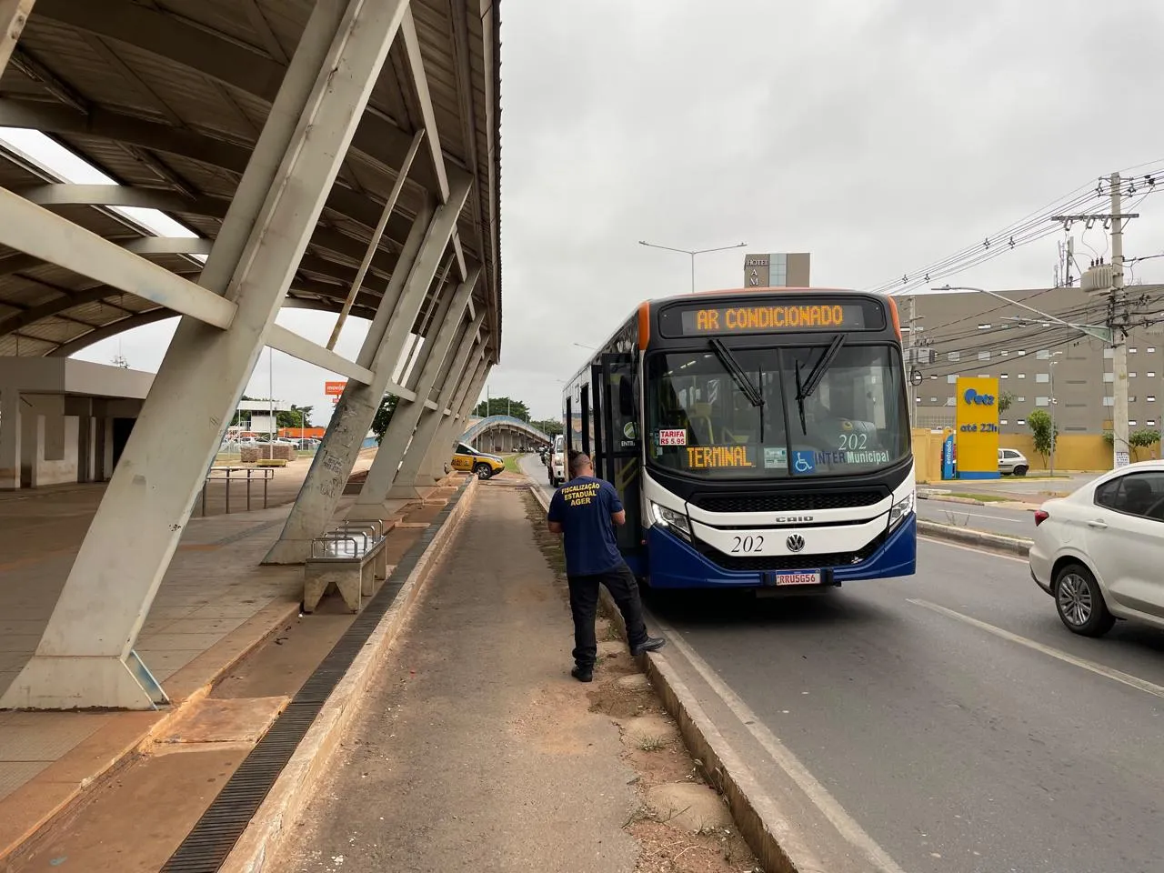 Ager intensifica fiscalização no transporte entre Cuiabá e Várzea Grande