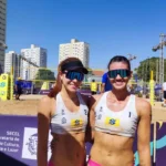 Atletas mato-grossenses disputam o torneio principal do Circuito Brasileiro de Vôlei de Praia