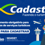 Cadastro no Cadastur passa a ser obrigatorio para empresas do setor turistico em Sorriso