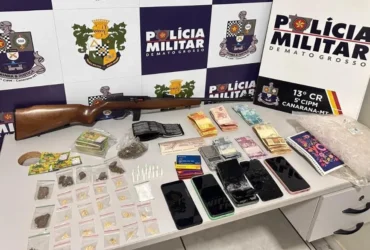 Facção é desarticulada em Canarana com cinco presos durante operação policial