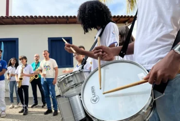 Capacitação fortalece fanfarras e leva música a 38 cidades com apoio da Secel