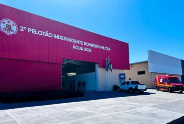 Corpo de Bombeiros reforça atendimento com nova unidade em Água Boa