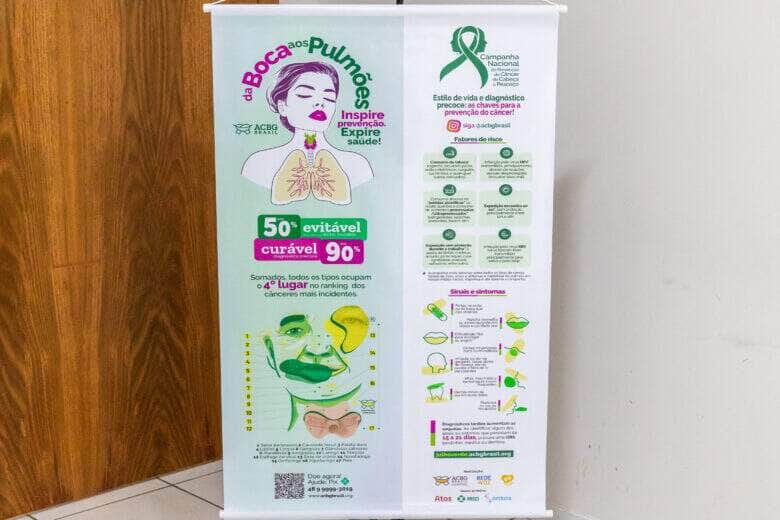 Cuiaba faz Dia D para diagnostico do cancer de cabeca e pescoco