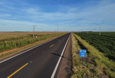 DNIT conclui revitalizacao de trecho de rodovia estrategico da producao agricola em Mato Grosso