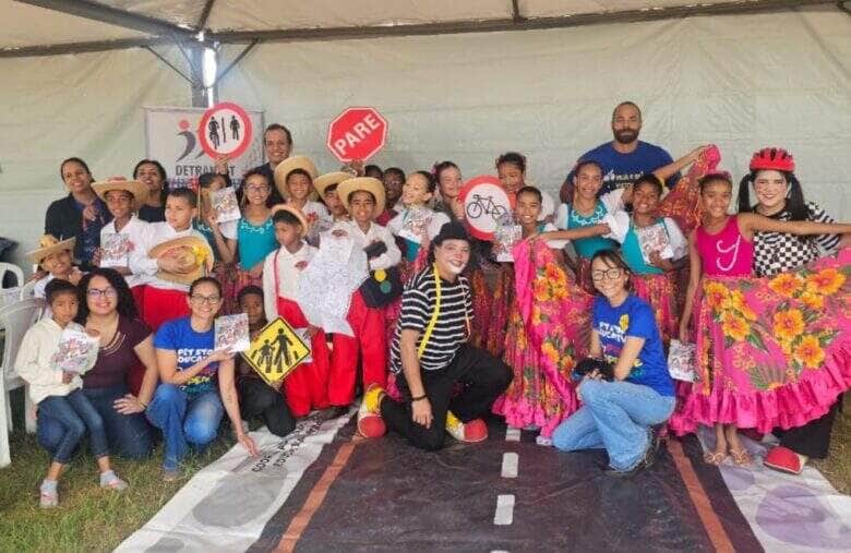 Detran alcanca mais de 50 mil pessoas com acoes educativas para um transito mais seguro em Mato Grosso