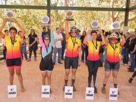 Equipe de ciclismo de Sorriso conquista podios no 1o XCM Salto Magessi