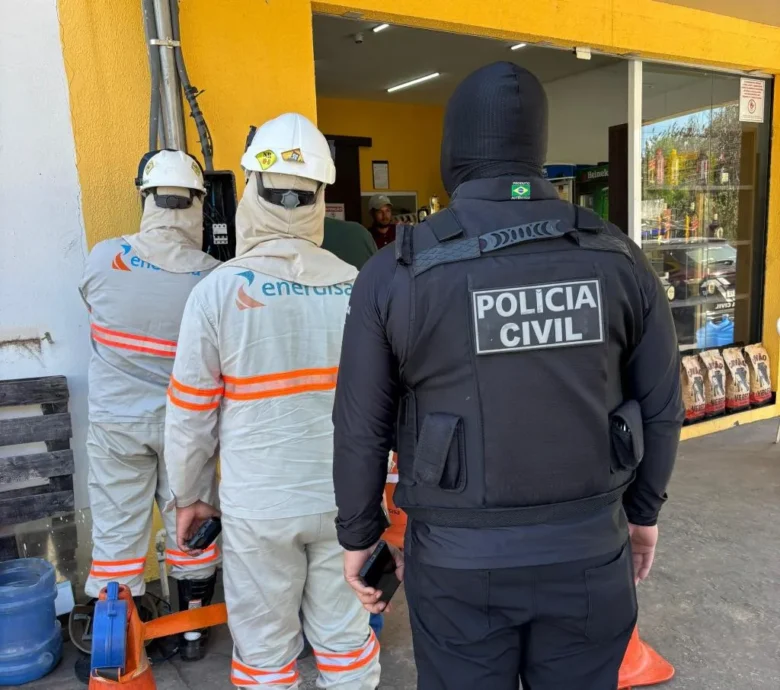 Polícia Civil combate fraude em energia durante operação em Várzea Grande