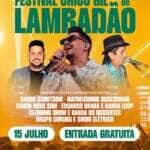 Festival de Lambadao valoriza artistas locais e ritmo cuiabano
