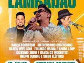 Festival de Lambadao valoriza artistas locais e ritmo cuiabano