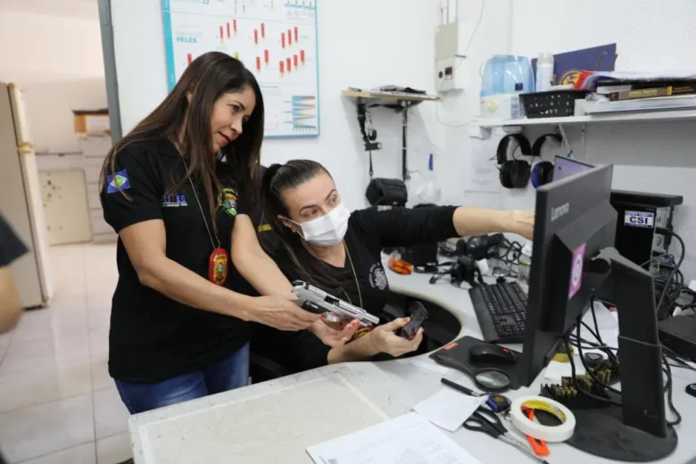 Força-tarefa agiliza perícias de balística com 80 laudos concluídos