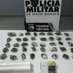 Força Tática apreende adolescentes por tráfico em Matupá