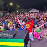 Jiraya Uai lota praia em segundo show do artista em Barra do Garcas
