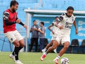 Paysandu x Atlético-GO: onde assistir, escalações e tudo sobre o duelo quente da Série B no Pará. Imagem: Jorge Luís Totti Paysandu