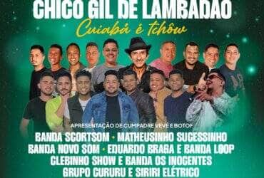 Lambadeiros abrilhantam Festival Chico Gil na Expoagro