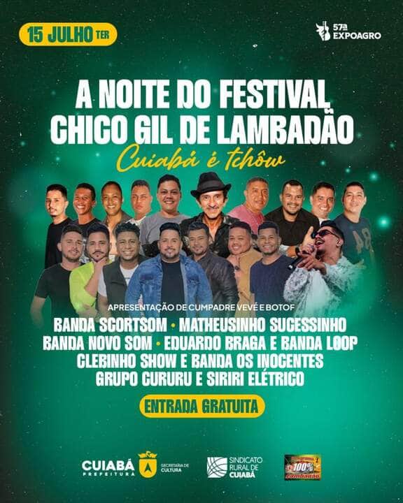 Lambadeiros abrilhantam Festival Chico Gil na Expoagro