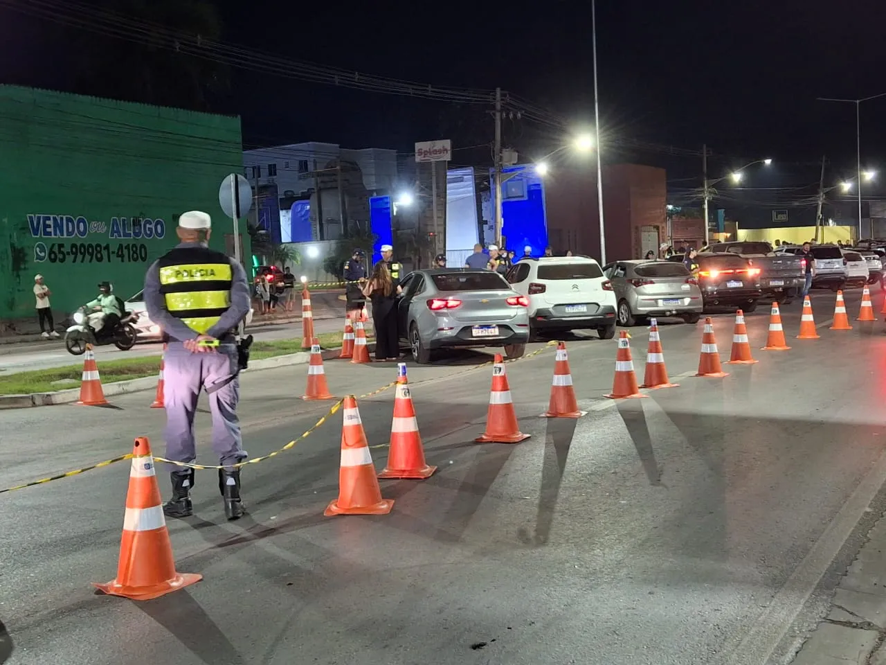 Embriaguez leva à prisão de três motoristas durante Lei Seca em Várzea Grande