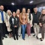 Liderados por primeira dama equipe de Cuiaba encerra visitas tecnicas em SC