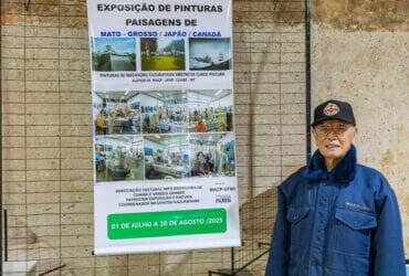 Museu da Caixa DAgua recebe pinturas com paisagens do Japao Canada e Pantanal
