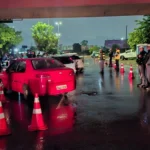 Espingarda é apreendida e 18 são presos durante blitz da Lei Seca em município de MT